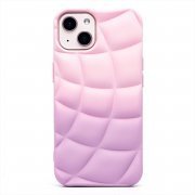 Чехол-накладка для Apple iPhone 13 (фиолетово-белая) — 1
