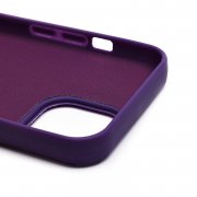 Чехол-накладка для Apple iPhone 13 (кот) (фиолетовая) — 3