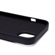 Чехол-накладка для Apple iPhone 13 (обезьяна) (черная) — 3