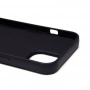Чехол-накладка для Apple iPhone 13 (утка) (черная) — 3