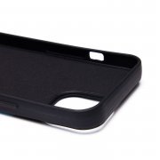 Чехол-накладка для Apple iPhone 13 (черный кот) (черная) — 3
