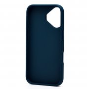 Чехол-накладка для Apple iPhone 16 (темно-синяя) — 2