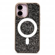 Чехол-накладка POSH SHINE для Apple iPhone 16 (серый титан)