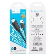 Кабель Hoco X88 (USB - micro USB) 100см (черный) — 2