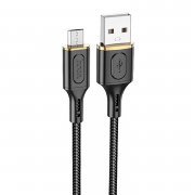 Кабель Hoco X95 Goldentop (USB - micro USB) 100см (черный) — 1