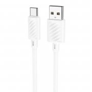 Кабель Hoco X88 (USB - Type C) 100см (белый) — 1