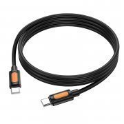 Кабель Borofone BX114 (Type C - Type C) 100см (черный) — 2