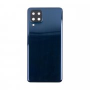 Задняя крышка для Samsung Galaxy M32 (M325F) (черная) Премиум — 2