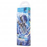 Кабель Hoco X76 (USB - Multi connector 4in1) 100см (черный) — 2