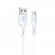 Кабель Hoco X65 Prime (USB - micro USB) 12W 100см 2.4A (белый)