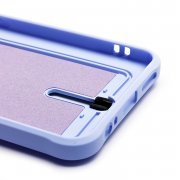 Чехол-накладка с картхолдером для Tecno Spark 30 Pro (светло-лиловая) — 2