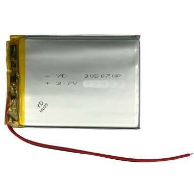 Аккумуляторная батарея универсальная 305070p 3,7V 1500 mAh (3*50*70 мм) &mdash; 1