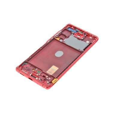 Дисплейный модуль с тачскрином для Samsung Galaxy S20 FE (G780F) (красный) — 2