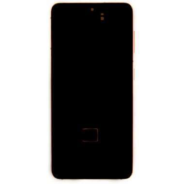Дисплейный модуль с тачскрином для Samsung Galaxy S21 (G991B) (розовый) &mdash; 1