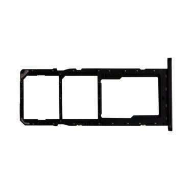 Контейнер SIM для Samsung Galaxy A02s (A025F) (черный) — 1