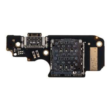 Шлейф для Xiaomi Poco X4 Pro 5G плата на разъем зарядки/разъем SIM/микрофон — 2