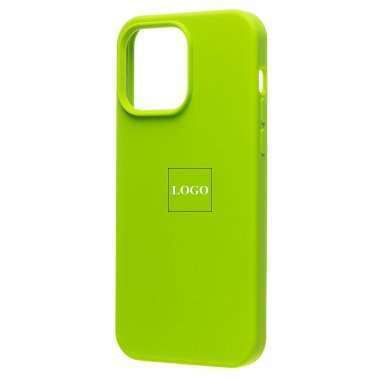 Чехол-накладка ORG Soft Touch для Apple iPhone 14 Pro Max (зеленая) — 7