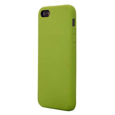 Чехол-накладка ORG Soft Touch для Apple iPhone 5 (зеленая) — 3
