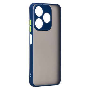 Чехол-накладка - PC041 для Tecno Spark 10 4G (218351) (темно-синяя) — 6