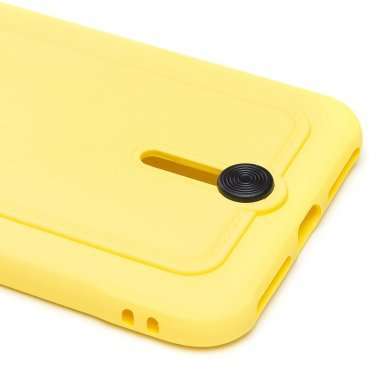 Чехол-накладка - SC304 с картхолдером для Apple iPhone 8 Plus (208674) (желтая) — 4