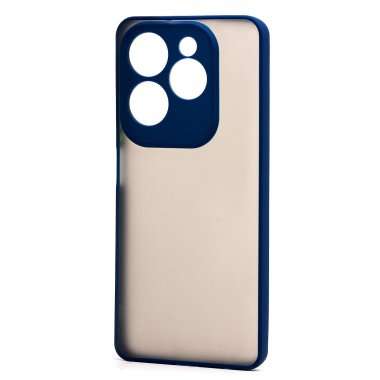 Чехол-накладка - PC041 для Infinix Hot 40 Pro (227010) (темно-синяя) — 6