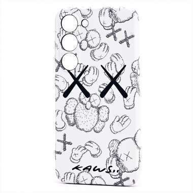 Чехол-накладка Luxo Creative для Samsung Galaxy S23 (S911B) (090) (белая) (226016) (рисунок) — 2