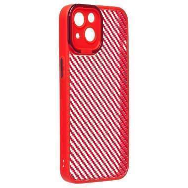 Чехол-накладка - PC077 для Apple iPhone 13 (красная) — 7