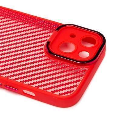 Чехол-накладка - PC077 для Apple iPhone 13 (красная) — 5