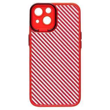 Чехол-накладка - PC077 для Apple iPhone 13 (красная) — 1