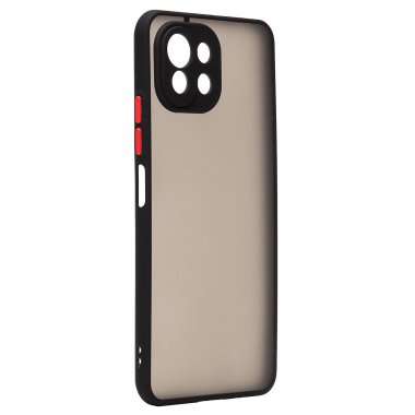 Чехол-накладка - PC041 для Xiaomi Mi 11 Lite (черная) — 6