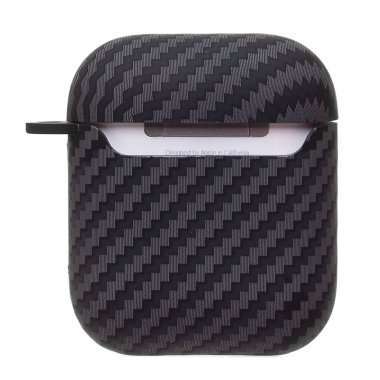 Чехол Luxo для Apple AirPods 2 (черный) (рисунок) — 3