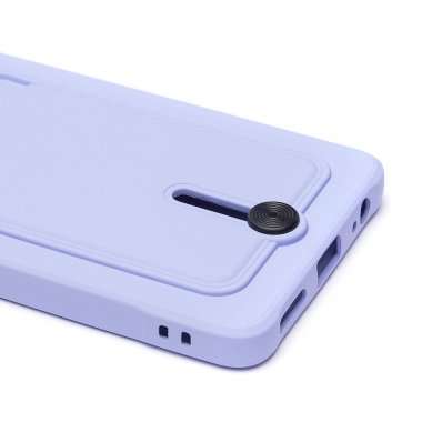 Чехол-накладка - SC304 с картхолдером для TECNO Spark 10 Pro (228167) (светло-лиловая) — 4