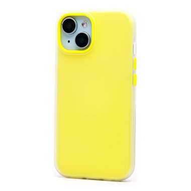 Чехол-накладка - SC346 для Apple iPhone 15 (232462) (желтая) — 7