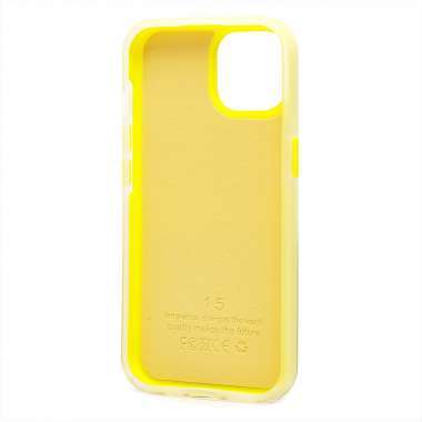 Чехол-накладка - SC346 для Apple iPhone 15 (232462) (желтая) — 6