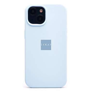 Чехол-накладка Touch для Apple iPhone 15 (тускло-синяя) — 1