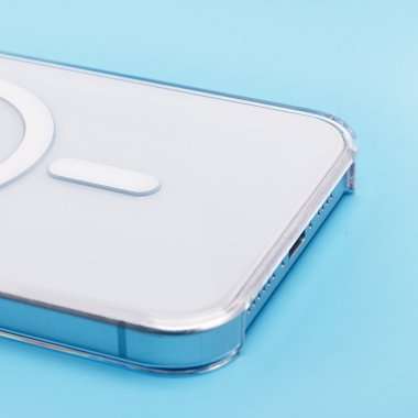 Чехол-накладка Clear Case SafeMag для Apple iPhone 15 Pro Max (прозрачная) — 4