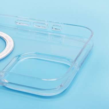 Чехол-накладка Clear Case SafeMag для Apple iPhone 15 Pro Max (прозрачная) — 3