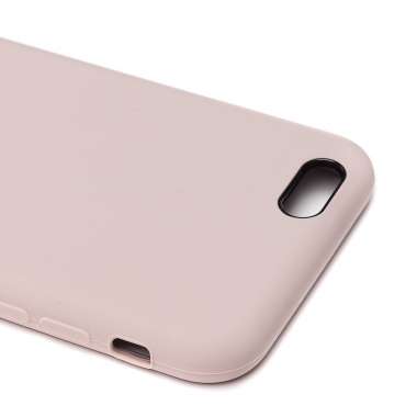 Чехол-накладка Soft Touch для Apple iPhone 6 (бежевая) — 5