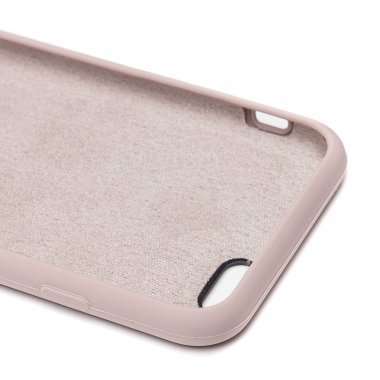 Чехол-накладка Soft Touch для Apple iPhone 6 (бежевая) — 2