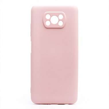 Чехол-накладка Activ Full Original Design для Xiaomi Poco X3 Pro (светло-розовая) — 1