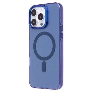 Чехол-накладка SafeMag для Apple iPhone 16 Pro Max (синяя) — 8