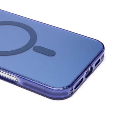Чехол-накладка SafeMag для Apple iPhone 16 Pro Max (синяя) — 4