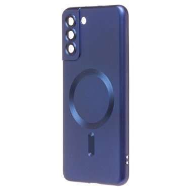 Чехол-накладка SafeMag для Samsung Galaxy S21 Plus (G996B) (темно-синяя) — 7