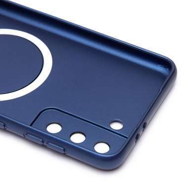 Чехол-накладка SafeMag для Samsung Galaxy S21 Plus (G996B) (темно-синяя) — 2