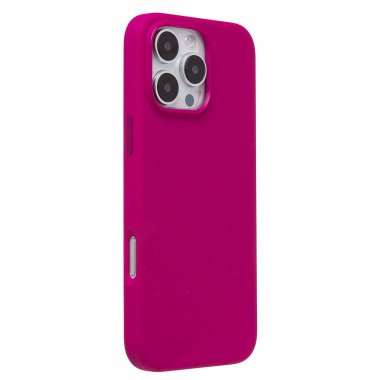 Чехол-накладка ORG Silicone Case SafeMag для Apple iPhone 16 Pro Max (лунно-красный) — 7