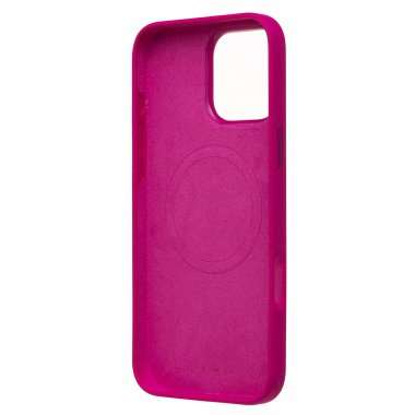 Чехол-накладка ORG Silicone Case SafeMag для Apple iPhone 16 Pro Max (лунно-красный) — 6