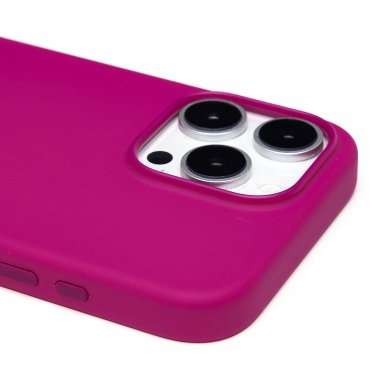 Чехол-накладка ORG Silicone Case SafeMag для Apple iPhone 16 Pro Max (лунно-красный) — 5
