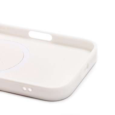 Чехол-накладка SafeMag для Apple iPhone 16 (белая) — 2
