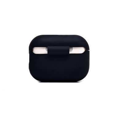Чехол Soft touch для кейса Apple AirPods Pro 2 (черный) — 3