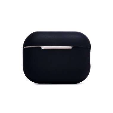 Чехол Soft touch для кейса Apple AirPods Pro 2 (черный) — 1